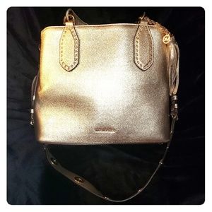 Michael Kors Gold Bucket Bag